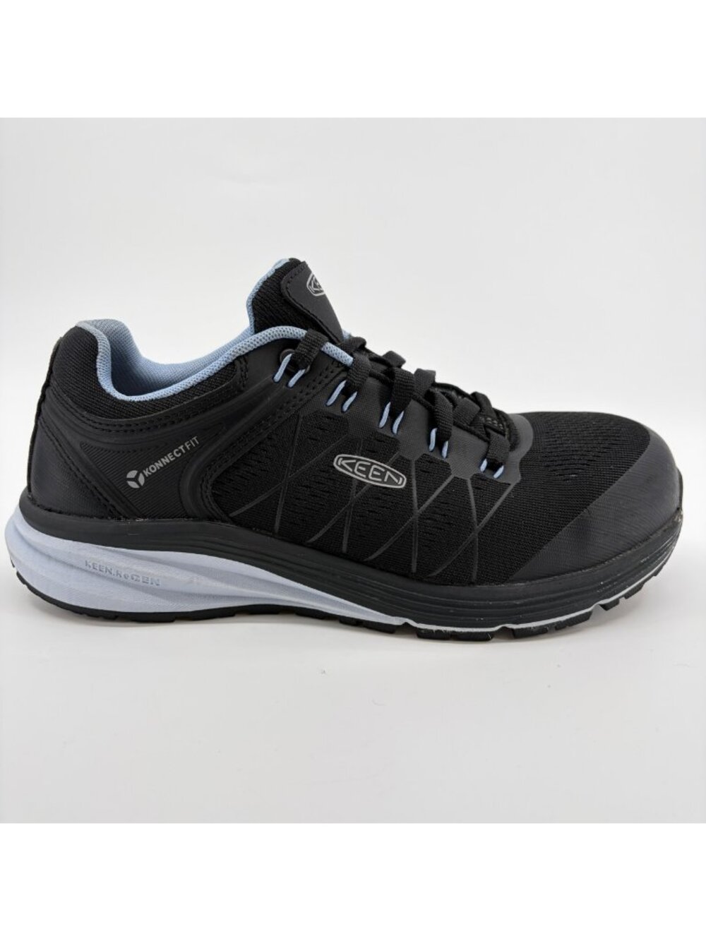 Keen Utility Vista Energy Womens Size 8.5 Black Composite Toe Safety Work Shoes